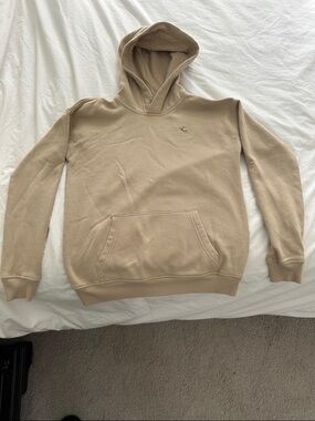 Abercrombie Kids Beige Hooded Pullover Sweatshirt size 13/14